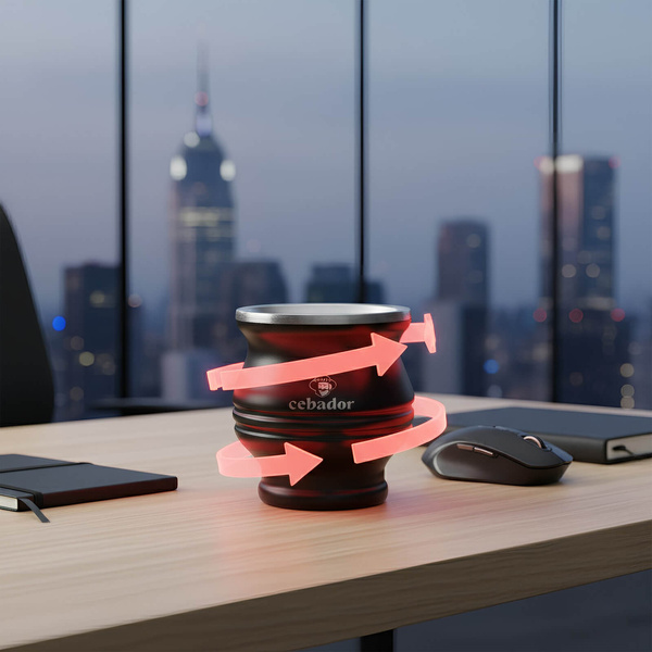 TermoColador – vaso térmico para yerba mate – 190 ml (negro)