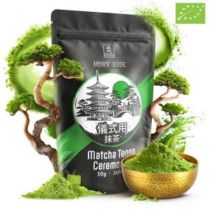 Set de regalo: matcha ceremonial japonés + matchawan + accesorios de bambú
