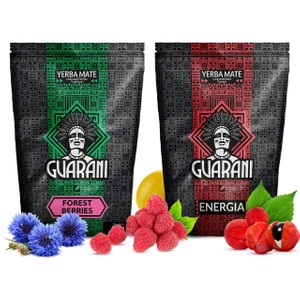 Yerba Mate Guarani Fruta y Energía Set 2x500g