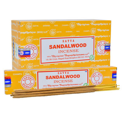 Varillas de Incienso Satya – Sandalwood