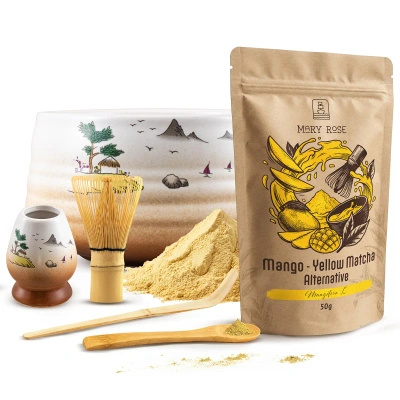 Set para preparar Yellow Matcha