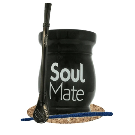 Yerba Mate Matero Santos + Bombilla