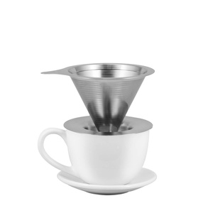 Cafetera de Acero Inoxidable – Dripper Hario V60-02