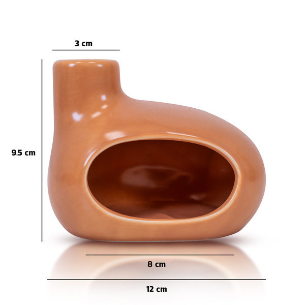 Portavelas "Oasis of Calm" – beige
