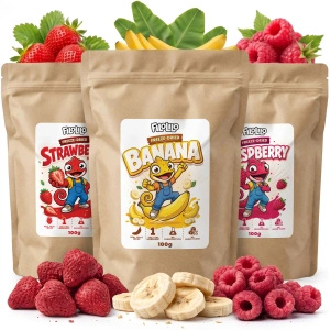 Set de frutas liofilizadas FiloLilo 3×100g