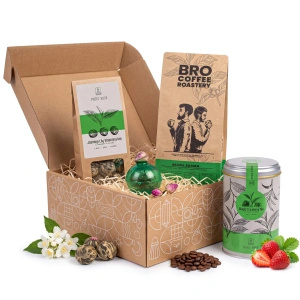 Set de regalo con café y té
