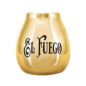 Set de Yerba Mate: El Fuego Elaborada 1kg + Calabaza + Bombilla