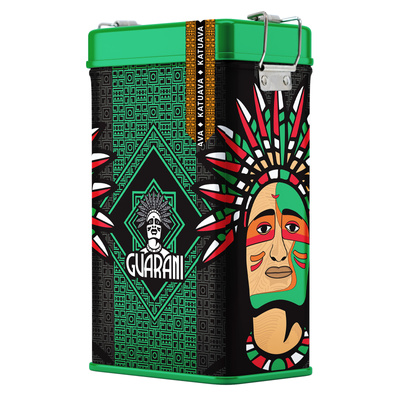 Yerbera – Lata metálica + Guarani Katuava 0,5 kg