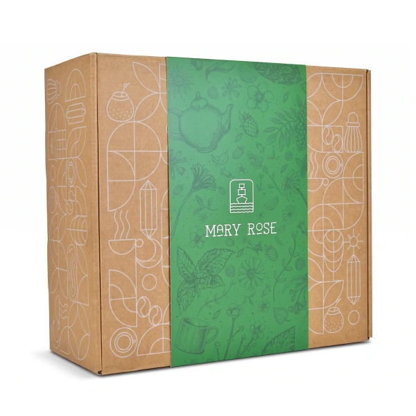 Set de regalo de tés a granel Mary Rose: sabores variados 6x50g