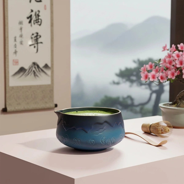 Set ceremonial para preparar té matcha: matcha BIO japonesa 30g + accesorios