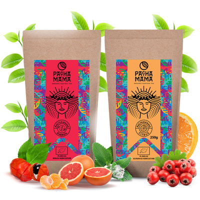 Set de inicio de Guayusa Pachamama 2x250g