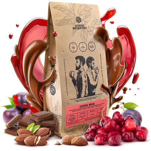 Bro Coffee Roastery - Café arábica en grano Costa Rica San Rafael Speciality 1 kg