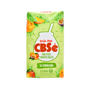 Set de Yerba Mate 2 x CBSe Energia Guarana Frutos Tropicales 0,5kg