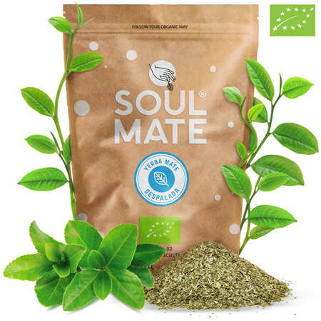 Yerba Mate Soul Mate Despalada 500g + Soul Mate Organica 500g - Set de Principiantes para dos