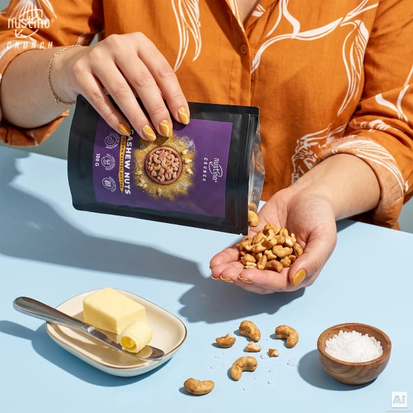 Nustino Crunch – Anacardos tostados – Golden Salted Butter 100 g