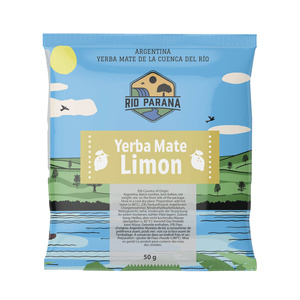 Yerba Mate Rio Parana Set PARA DOS Calabaza Bombilla