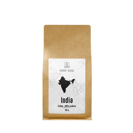 Mary Rose -  café arábica en grano India Karnataka premium 400 g