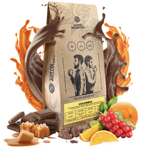 Bro Coffee Roastery - Café arábica en grano Colombia Medellin Premium 400 g