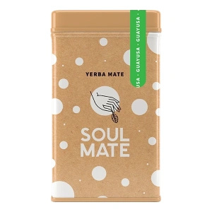 Yerbera – Lata metálica + Soul Mate Orgánica Guayusa 0,5 kg