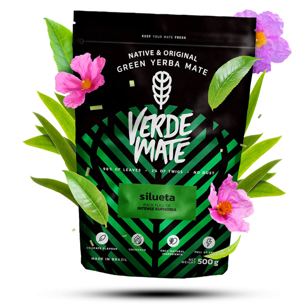 Yerba Verde Mate Green SILUETA  1kg  despalada FIT