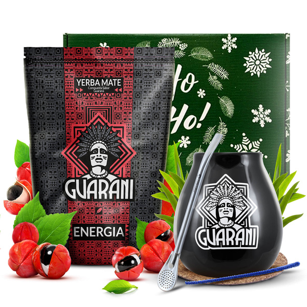 Set de regalo de Yerba Mate Guarani Energia 0,5kg