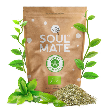 Yerba Mate Soul Mate Despalada 500g + Soul Mate Organica 500g - Set de Principiantes para dos