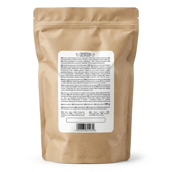 FiloLilo – Fresas liofilizadas (en rodajas) 100 g