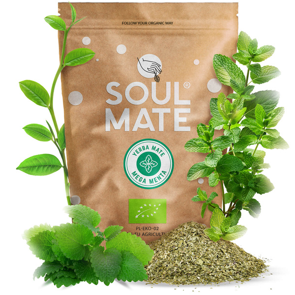 Set de Yerba Mate Soul Mate 500g 0,5kg Calabaza + Bombilla