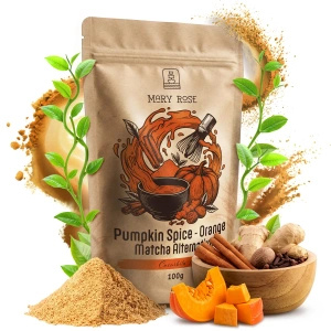 Mary Rose – Orange Matcha Alternative – Pumpkin Spice (en polvo) 100 g