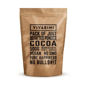 Vivarini – Cacao alcalinizado oscuro (polvo) 0,5 kg