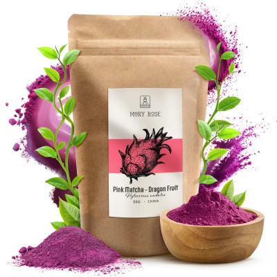 Mary Rose – Pink Matcha – Fruta del dragón (en polvo) 50 g