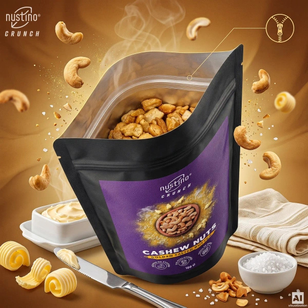 Nustino Crunch – Anacardos tostados – Golden Salted Butter 100 g