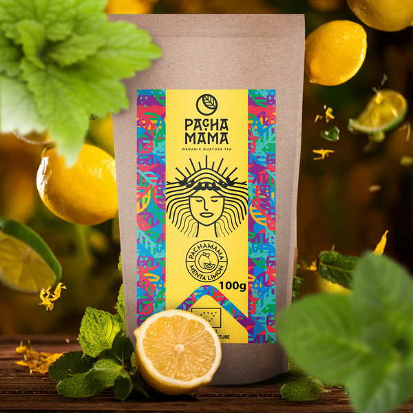 Guayusa Pachamama Menta Limon 100 g (orgánica)