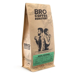 Bro Coffee Roastery – Café arábica en grano Brazil Mogiana Premium 400 g