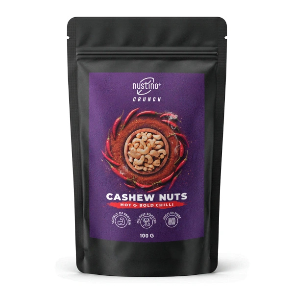 Nustino Crunch – Anacardos tostados – Hot & Bold Chilli 100 g