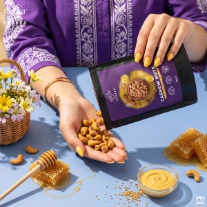 Nustino Crunch – Anacardos tostados – Honey Mustard Crunch 100 g