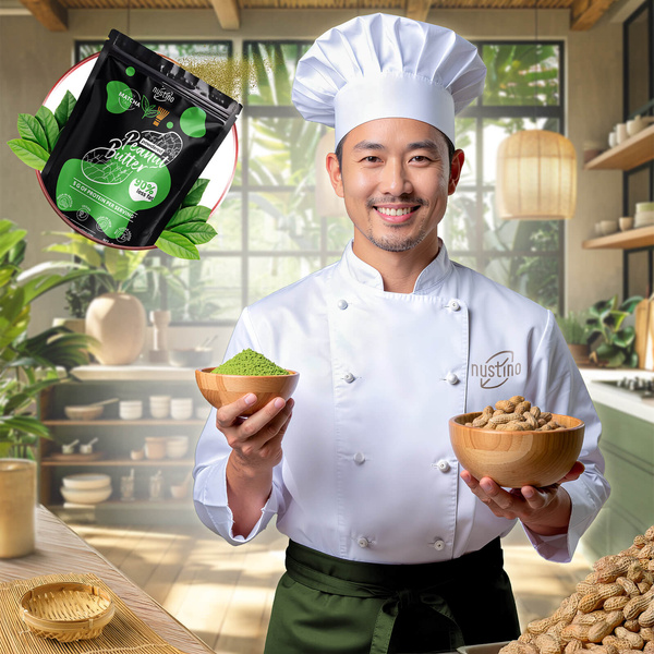 Set 3x Mantequilla de Cacahuete en Polvo Nustino