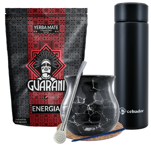 Set de Yerba Mate Guarani Energia Guarana 0,5kg 500g + accesorios