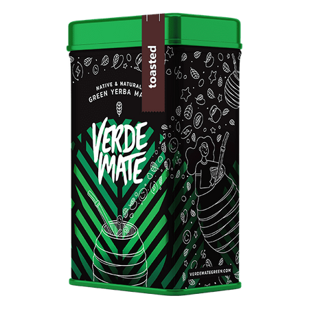 Yerbera – lata con Verde Mate Green Toasted Tostada 0,5kg 