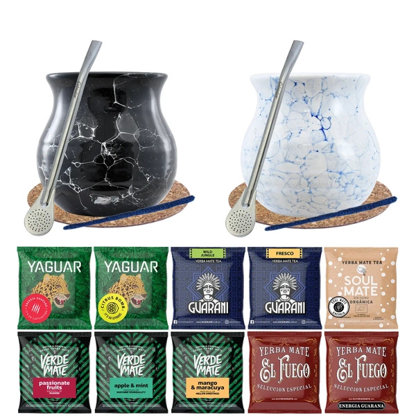 Yerba mate set 10 x 50g