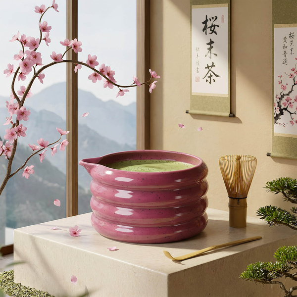 Matchawan – Cuenco de cerámica para Matcha con pico – Beri