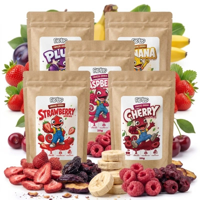Set de frutas liofilizadas FiloLilo 5×20g