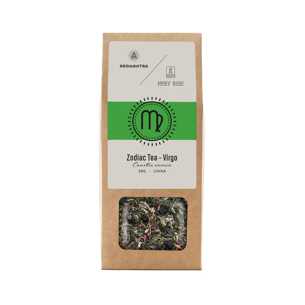 Aromantra x Mary Rose – Té del Zodíaco – Virgo (té verde) 50 g