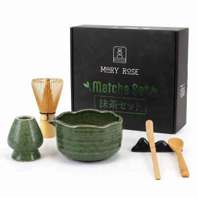 Set de regalo: accesorios para preparar té matcha