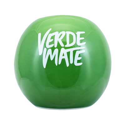 Calabaza de cerámica Verde Mate Manzana