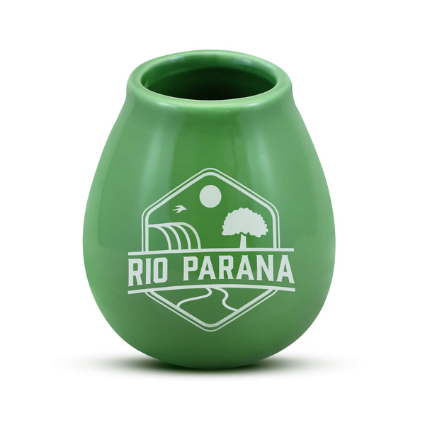 Juego de Yerba Mate Rio Parana Energia 500g Calabaza + Bombilla