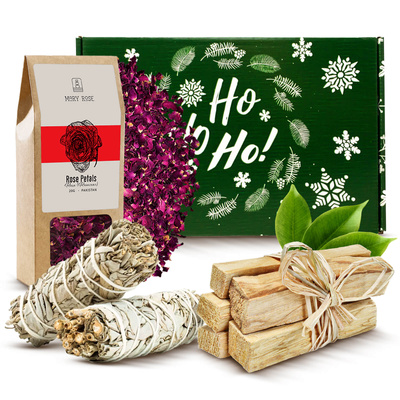 Estuche de incienso Palo Santo + Salvia Blanca
