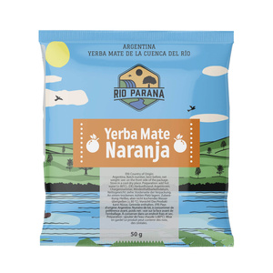 Yerba Mate Rio Parana Set PARA DOS Calabaza Bombilla