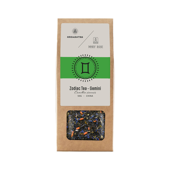 Aromantra x Mary Rose – Té del Zodíaco – Géminis (té negro) 50 g