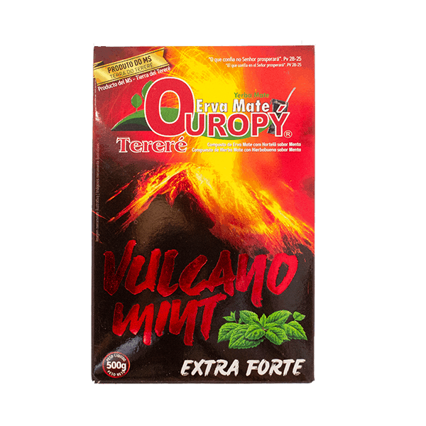 Yerba mate Ouropy Volcano Mint 0,5kg